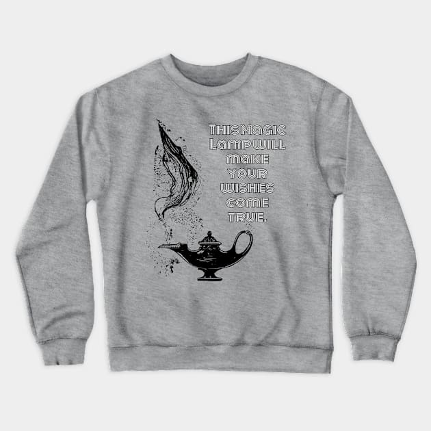 Magic Lamp Crewneck Sweatshirt by teedesign20